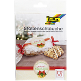 folia Stollenschluche mit Weihnachtsdruck, transparent