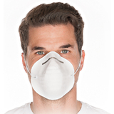 HYGOSTAR Industrie-Atemschutzmaske, PP, wei