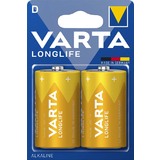 VARTA alkaline Batterie Longlife, mono (D/LR20)