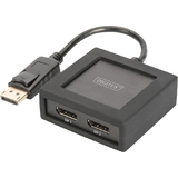 DIGITUS 4K displayport - displayport Splitter, 2-fach