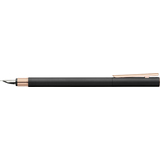 FABER-CASTELL Fllhalter neo Slim Metall, schwarz/ros, M