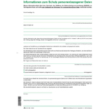 RNK verlag Informationsblatt DSGVO: "Informationen zum