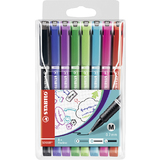 STABILO fineliner SENSOR medium, 8er Kunststoff-Etui