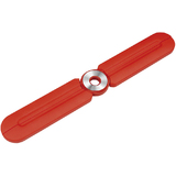 WEDO design-topfuntersetzer aus Silikon, klappbar, rot