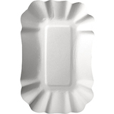 PAPSTAR pommes-schale "pure", Mae: 90 x 140 x 30 mm, wei