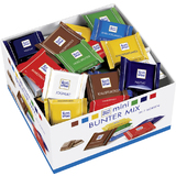 Ritter sport Mini-Tafelschokolade "BUNTER MIX", 84 Stck