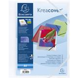 EXACOMPTA eckspannermappe Kreacover, din A4, PP, wei