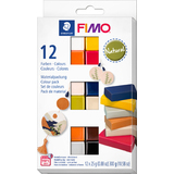 FIMO soft Modelliermasse-Set "Natural", 12er Set