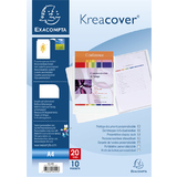 EXACOMPTA sichtbuch Kreacover, PP, din A4, 10 Hllen, wei