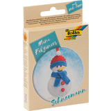 folia mini Filz-Nhset "Filzinies", 14-teilig, Schneemann