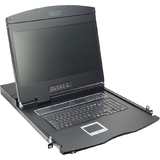 DIGITUS 19" modulare Konsole, mit KVM-Switch 16-Port