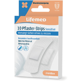 Lifemed pflaster-strips "Sensitive", wei, 10er