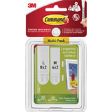 3M command Bilder-Montagestreifen Strips, multipack (M/L)