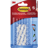 3M command Deko-Clip, Kunststoff, Gre: XS, transparent