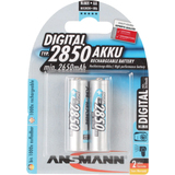 ANSMANN digital NiMH Akku, mignon AA, 2.850 mAh, 2er Blister