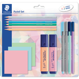 STAEDTLER schreibset pastel, mit 3 Haftnotizblcken