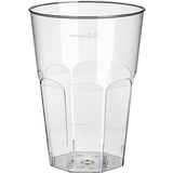 STARPAK kunststoff-caipirinhaglas PS, 0,3 l, glasklar