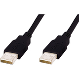 DIGITUS usb 2.0 Anschlusskabel, usb-a - usb-a Stecker, 1,8 m