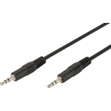 DIGITUS Audiokabel, 2 x 3,5 mm Klinkenstecker, 1,5 m