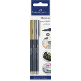 FABER-CASTELL metallics Marker, 2er Blisterkarte