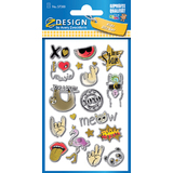 AVERY zweckform ZDesign kids Puffy-Sticker "Symbole"