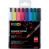 POSCA pigmentmarker PC-1MR, 8er Box, farbig sortiert