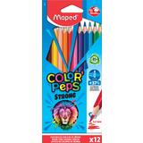 Maped dreikant-buntstift COLOR'PEPS STRONG, 12er Kartonetui