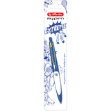 herlitz druckkugelschreiber my.pen, blau/wei