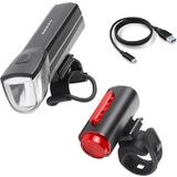 FISCHER akku-usb-led-beleuchtungs-set TWIN, 30 Lux