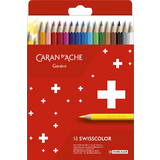 CARAN D'ACHE buntstifte Swisscolor, 18er Kartonetui