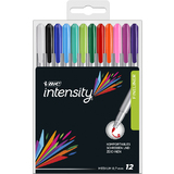 BIC fasermaler Medium Intensity, 12er Etui, farbig sortiert