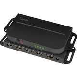 LogiLink ultra Slim 4K pro HMDI Splitter, Montagehalterung