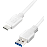 LogiLink usb 3.2 Kabel, usb-a - usb-c Stecker, 0,15 m, wei