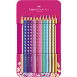 FABER-CASTELL dreikant-buntstifte SPARKLE, 12er Etui