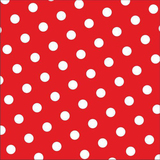 PAPSTAR motiv-servietten "Dots", 330 x 330 mm, rot