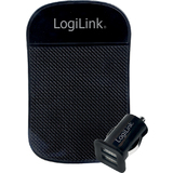 LogiLink USB-KFZ-Ladegert, 2-fach, inkl. Antirutschmatte