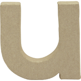 dcopatch 3D-Buchstabe "u", Pappmach, 85 x 85 mm