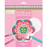 avenue mandarine Malbuch "Graffy pop Mandala", Girl