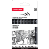 uni-ball fineliner PIN ASP011, 8er Set