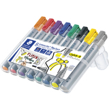 STAEDTLER lumocolor Flipchart-Marker 356/356B, 8er Etui