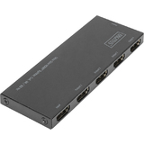 DIGITUS ultra Slim hdmi Splitter, 1x4, 4K/60 Hz, schwarz