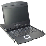 DIGITUS 19" modulare Konsole, mit KVM-Switch 8-Port Kat.5