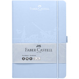 FABER-CASTELL Notizbuch, din A5, kariert, hellblau