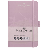 FABER-CASTELL Notizbuch, din A6, kariert, rose