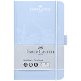 FABER-CASTELL Notizbuch, din A6, kariert, hellblau