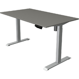 kerkmann sitz-steh-schreibtisch Move 1, (B)1.400 mm, graphit