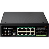 DIGITUS industrial Gigabit PoE+ Switch, 8 Port, Unmanaged