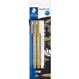 STAEDTLER permanent-marker Metallic, Rundspitze, 3er Blister