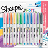 Sharpie kreativ-marker S-NOTE, 12er Blisterkarte