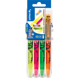 PILOT textmarker FRIXION light Set2Go, 4er Etui